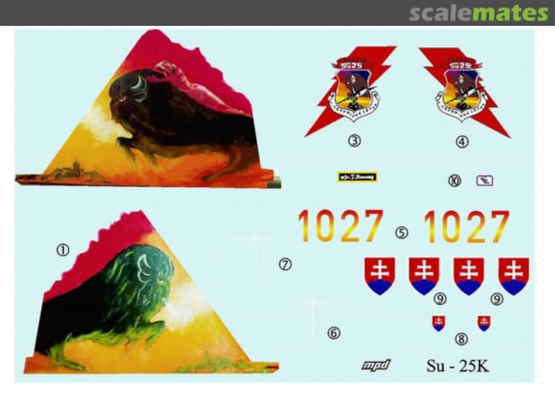 Boxart SU-25K Bizon/Buffalo 48005 Mini Print Decal Boxart SU-25K Bizon/Buffalo 48005 Mini Print Decal