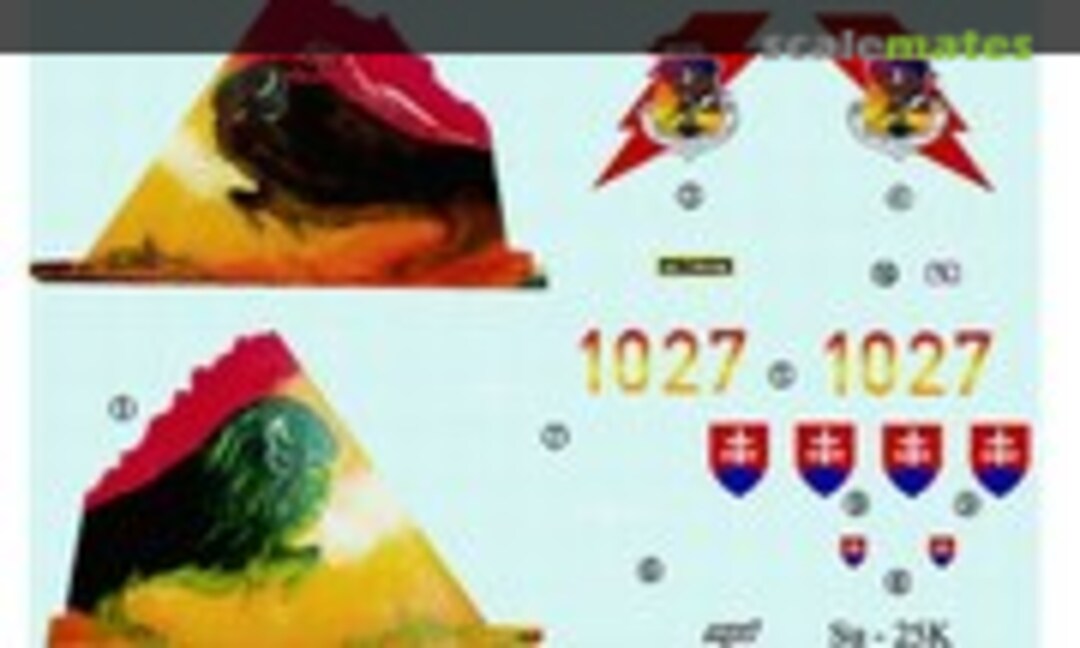 1:48 SU-25K Bizon/Buffalo (Mini Print Decal 48005)