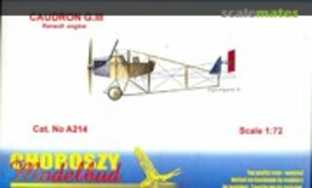 1:72 Caudron G.III (Choroszy Modelbud A214)