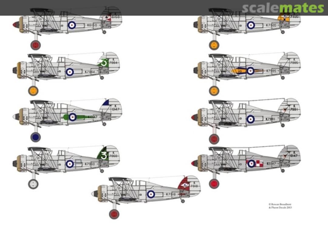 Boxart Gloster Gladiator Mk.1 - RAF 48026 Pheon Decals