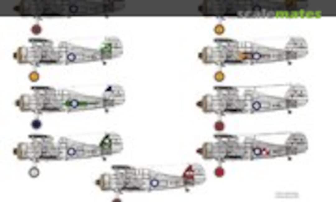 1:48 Gloster Gladiator Mk.1 - RAF (Pheon Decals 48026) 48026