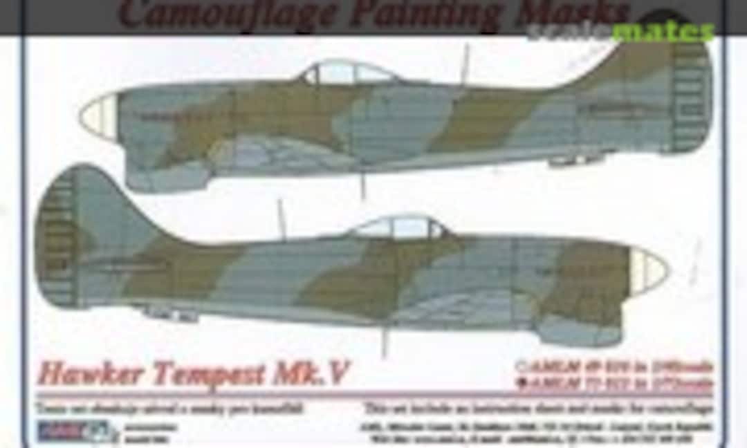 1:48 Hawker Tempest Mk.V WWII Period Paint Mask (AML AMLM49016) AMLM49016