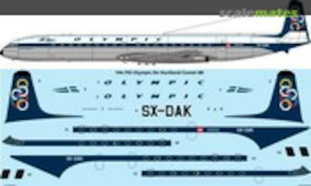 1:144 Olympic De Havilland Comet 4B (26 Decals 144-703)
