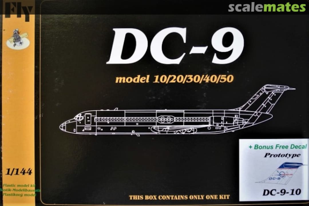 Boxart DC-9-10 Prototype 14418 Fly Boxart DC-9-10 Prototype 14418 Fly