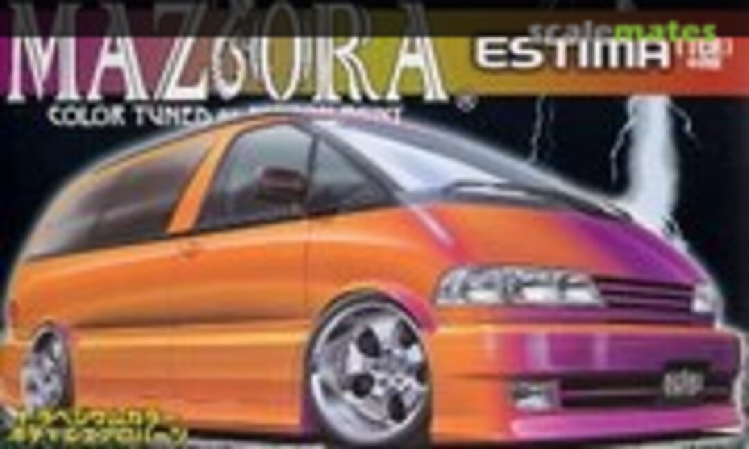 1:24 Maziora Toyota Estima (TCR) (Aoshima 028162)