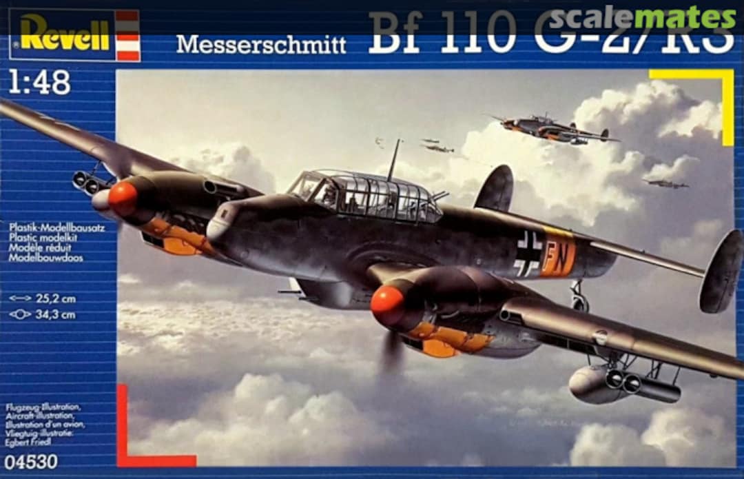 Boxart Messerschmitt Bf 110 G-2/R3 04530 Revell Boxart Messerschmitt Bf 110 G-2/R3 04530 Revell
