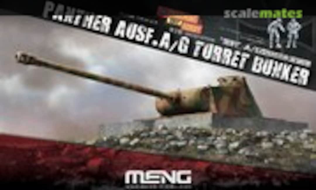 1:35 Panther Ausf. A/G Turret bunker (Meng Model TS-035s) TS-035s
