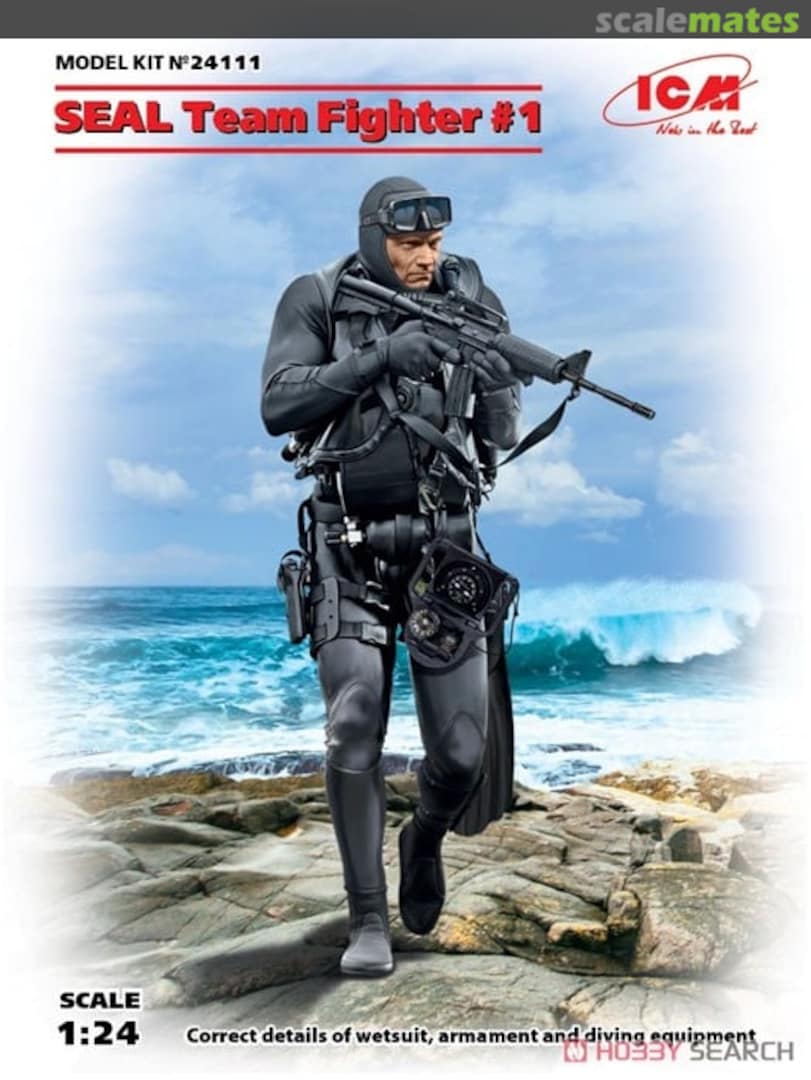 Boxart S.E.A.L Team Fighter #1 24111 ICM