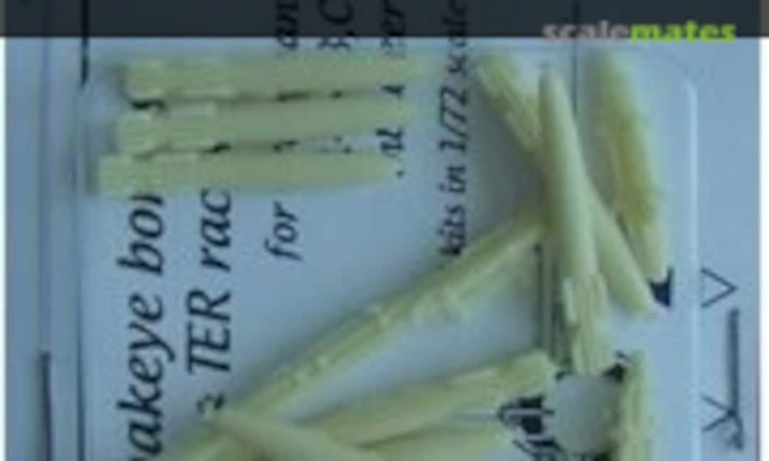 1:72 MER & TER Racks & Mk.82 SNAKEYE BOMBS (Kora Models DSM72012) DSM72012