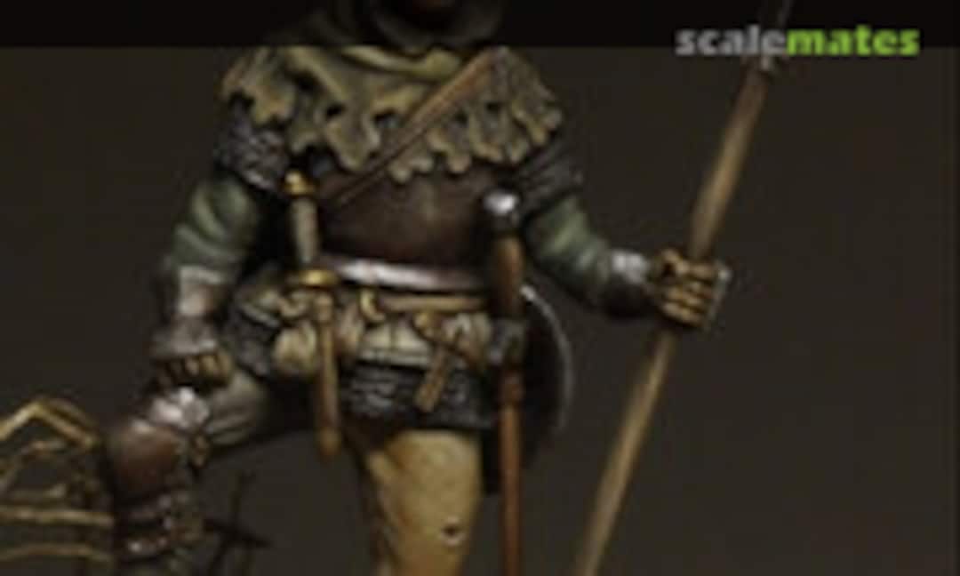 54mm European mercenary XV c. (Tartar Miniatures TR54-055) TR54-055