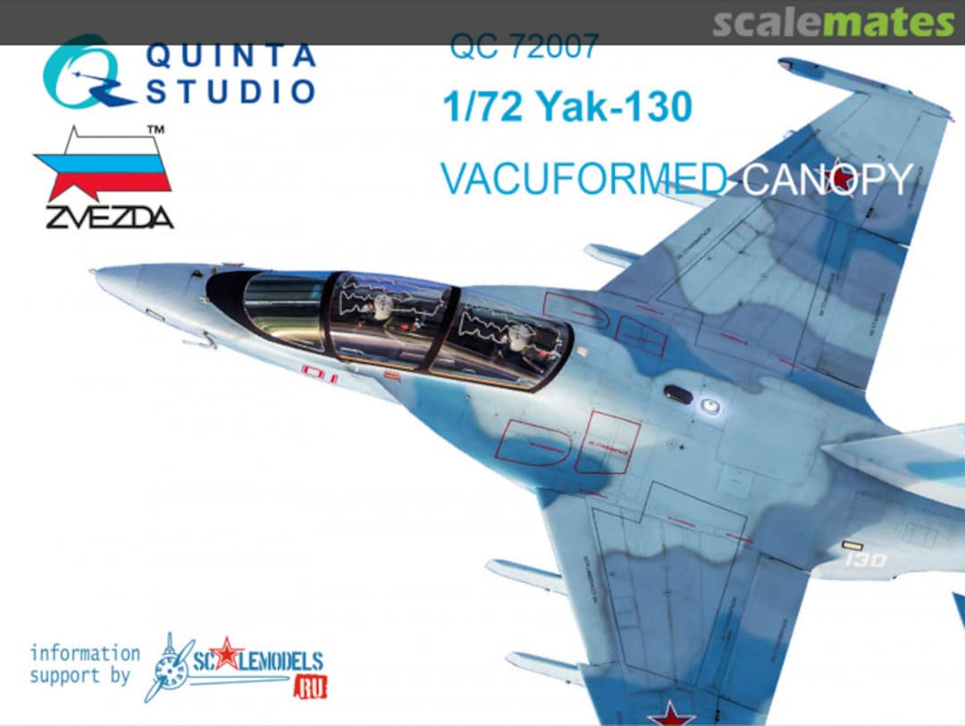 Boxart Yak-130 QC72007 Quinta Studio Boxart Yak-130 QC72007 Quinta Studio