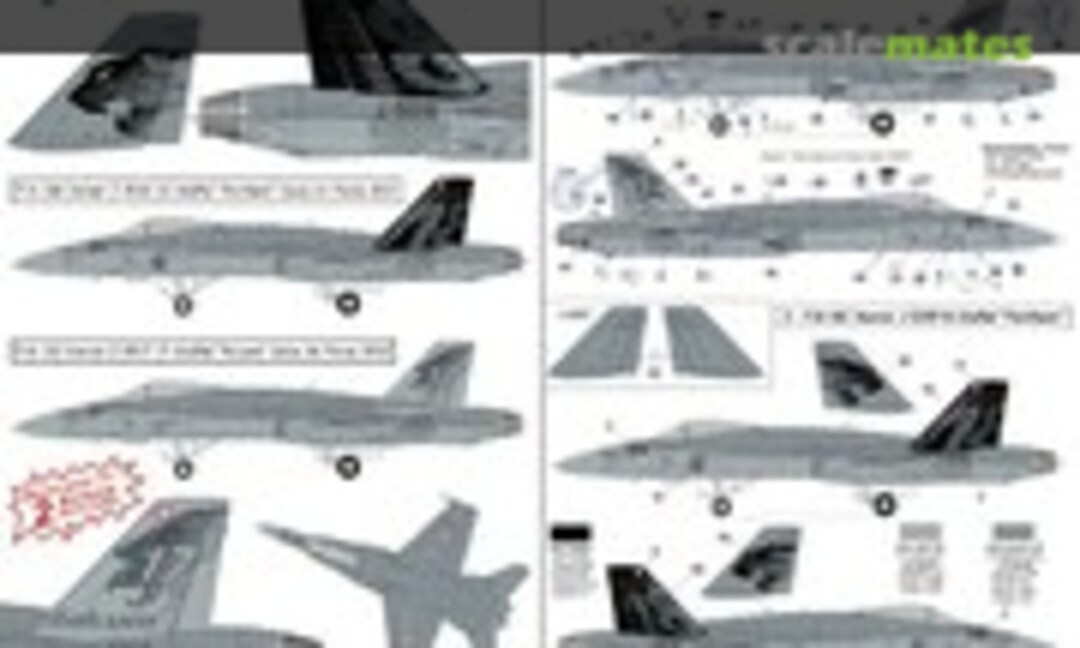 1:48 McDonnell Douglas F/A-18C Hornet (Syhart 48-059) 48-059