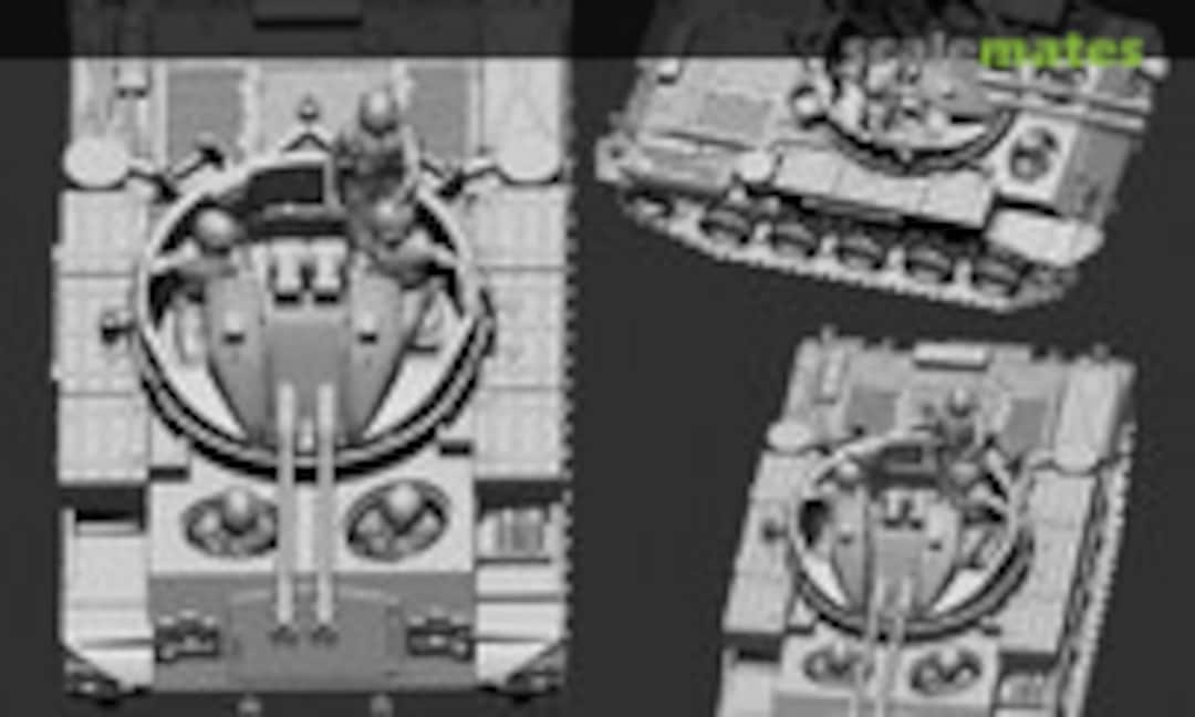 1:72 M42 Duster Flakpanzer mit Crew (Germania Figuren STL CW - 2027)