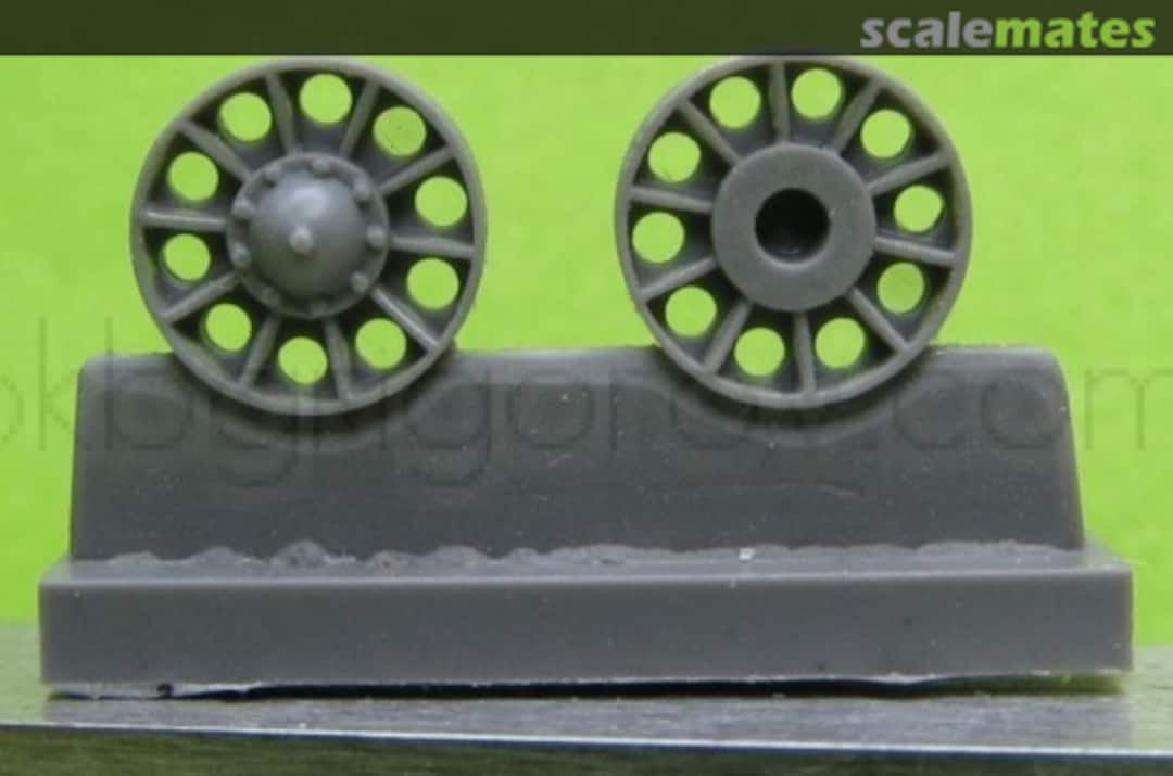 Boxart Idler wheel for T-34 mod.1942-45 (6 per set) S72028 OKB Grigorov Boxart Idler wheel for T-34 mod.1942-45 (6 per set) S72028 OKB Grigorov
