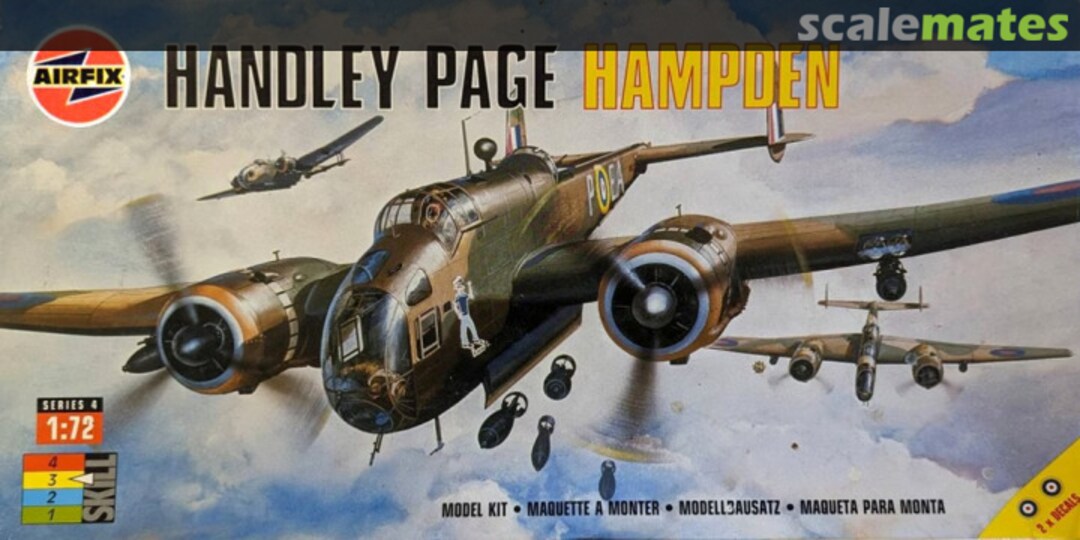 Boxart Handley Page Hampden 04011 Airfix Boxart Handley Page Hampden 04011 Airfix