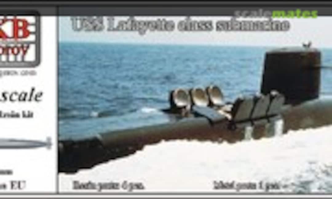 1:700 USS Lafayette class submarine (OKB Grigorov 700038)