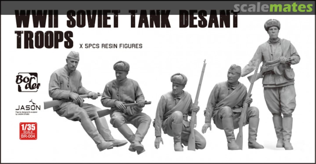 Boxart Tank Desant Troops BR-004 Border Model Boxart Tank Desant Troops BR-004 Border Model