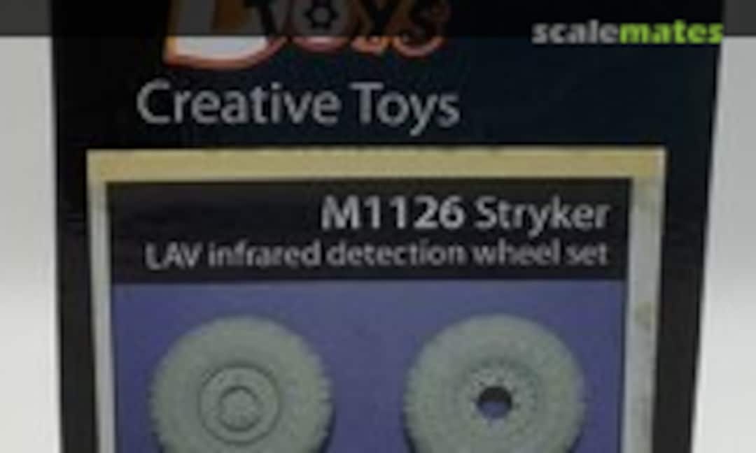 1:35 M1126 Stryker LAV infrared detection wheel set (DToys DT 34-004)