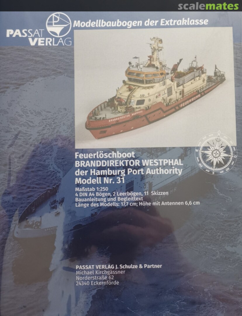 Boxart Branddirektor Westphal No.31 Passat Verlag Boxart Branddirektor Westphal No.31 Passat Verlag