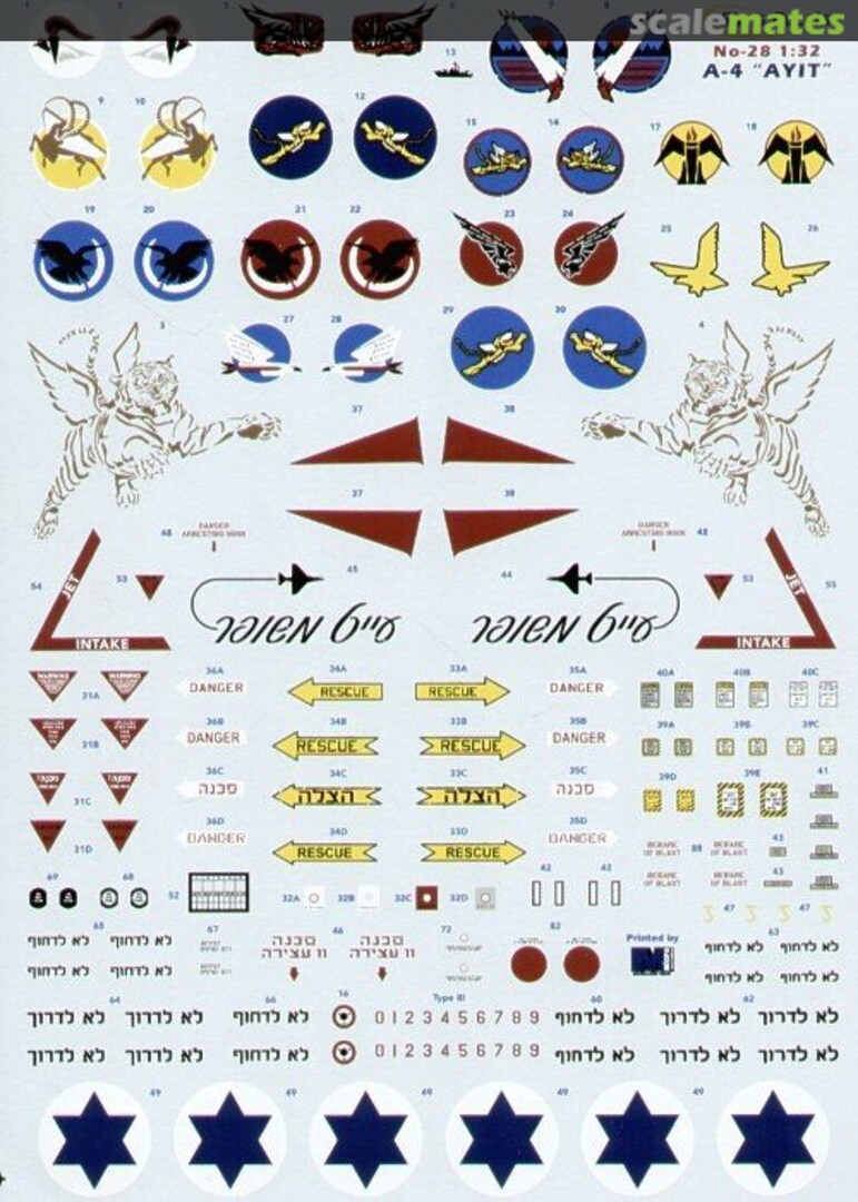 Boxart A-4 Israeli Skyhawks Ayit Collection 6 Sky's Decals Boxart A-4 Israeli Skyhawks Ayit Collection 6 Sky's Decals