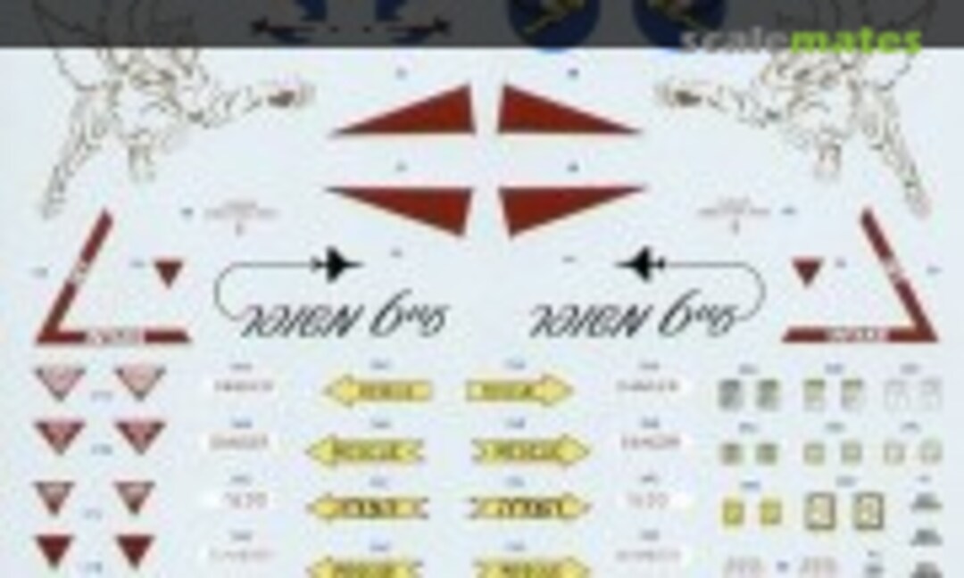 1:32 A-4 Israeli Skyhawks Ayit Collection (Sky's Decals 6) 6