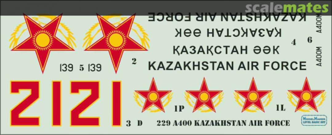 Contents A400 Kazakhstan Air Force D144229 ModelMaker Contents A400 Kazakhstan Air Force D144229 ModelMaker