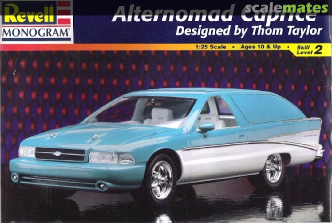 Boxart Alternomad Caprice Designed by Thom Taylor 85-7640 Revell Monogram Boxart Alternomad Caprice Designed by Thom Taylor 85-7640 Revell Monogram