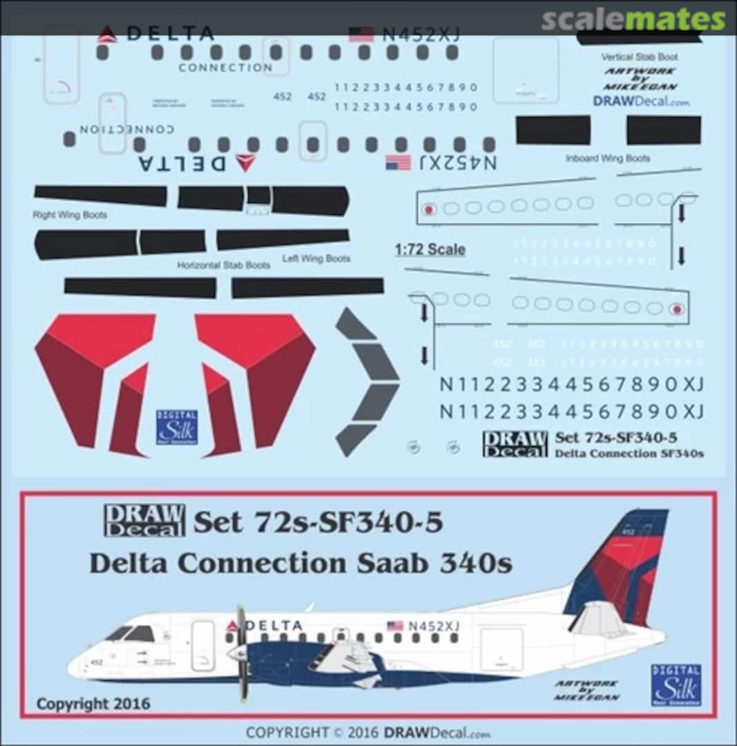 Boxart Saab 340 - Delta Connection 72-SF340-05 Draw Decal Boxart Saab 340 - Delta Connection 72-SF340-05 Draw Decal