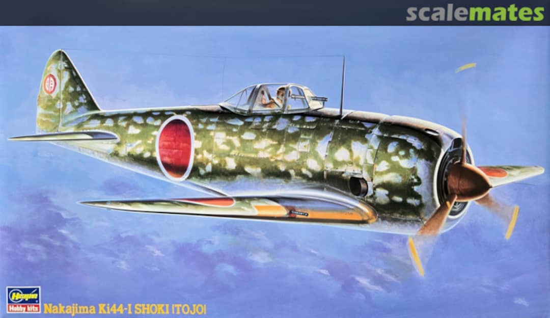 Boxart Nakajima Ki44-I Shoki (Tojo) 09182 Hasegawa Boxart Nakajima Ki44-I Shoki (Tojo) 09182 Hasegawa