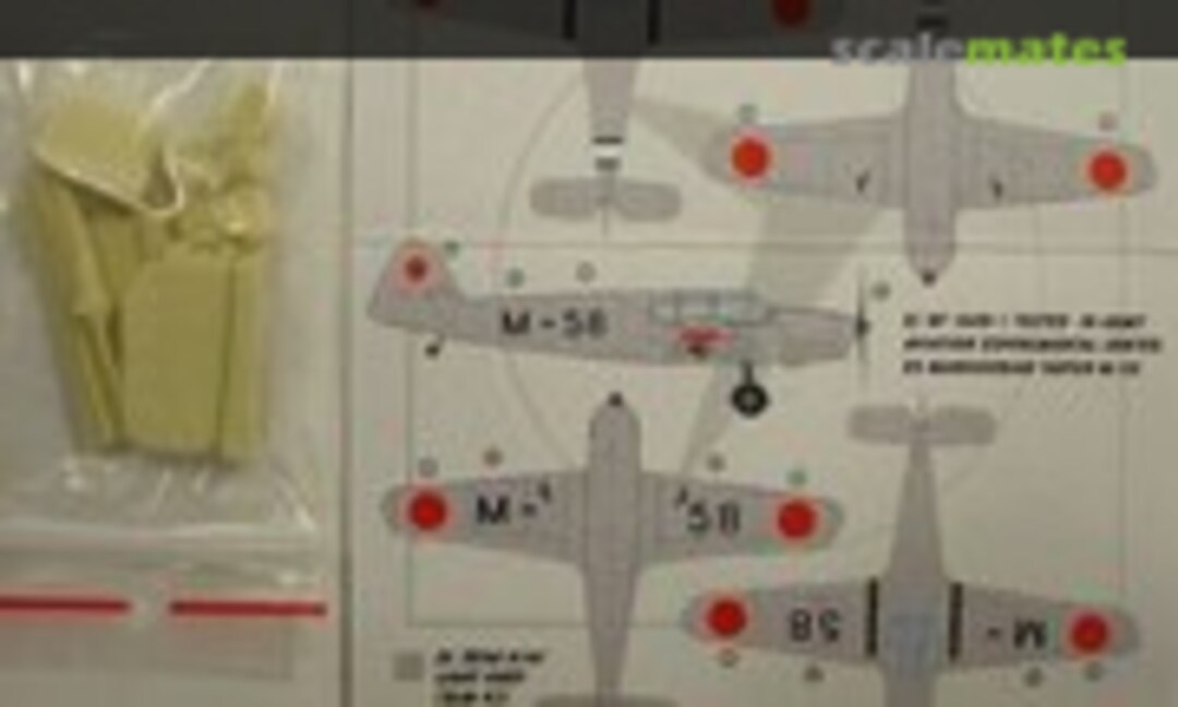 1:72 Messerschmitt Bf 108 B (Kora Models DEC7224) DEC7224