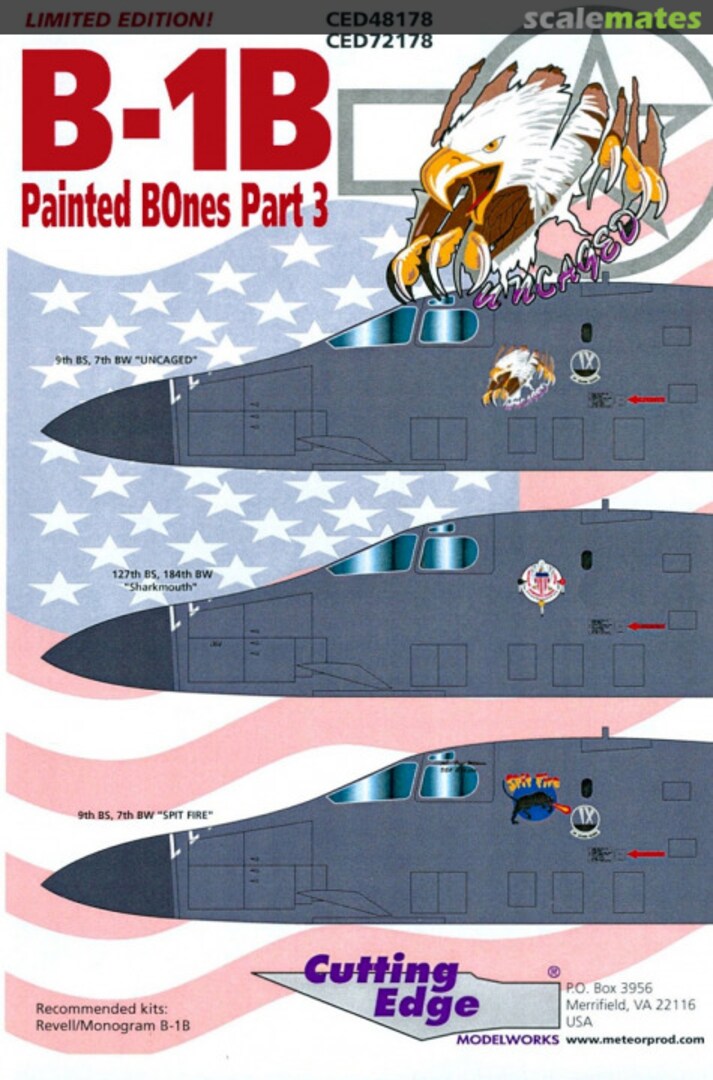 Boxart B-1B CED48178 Cutting Edge Modelworks Boxart B-1B CED48178 Cutting Edge Modelworks