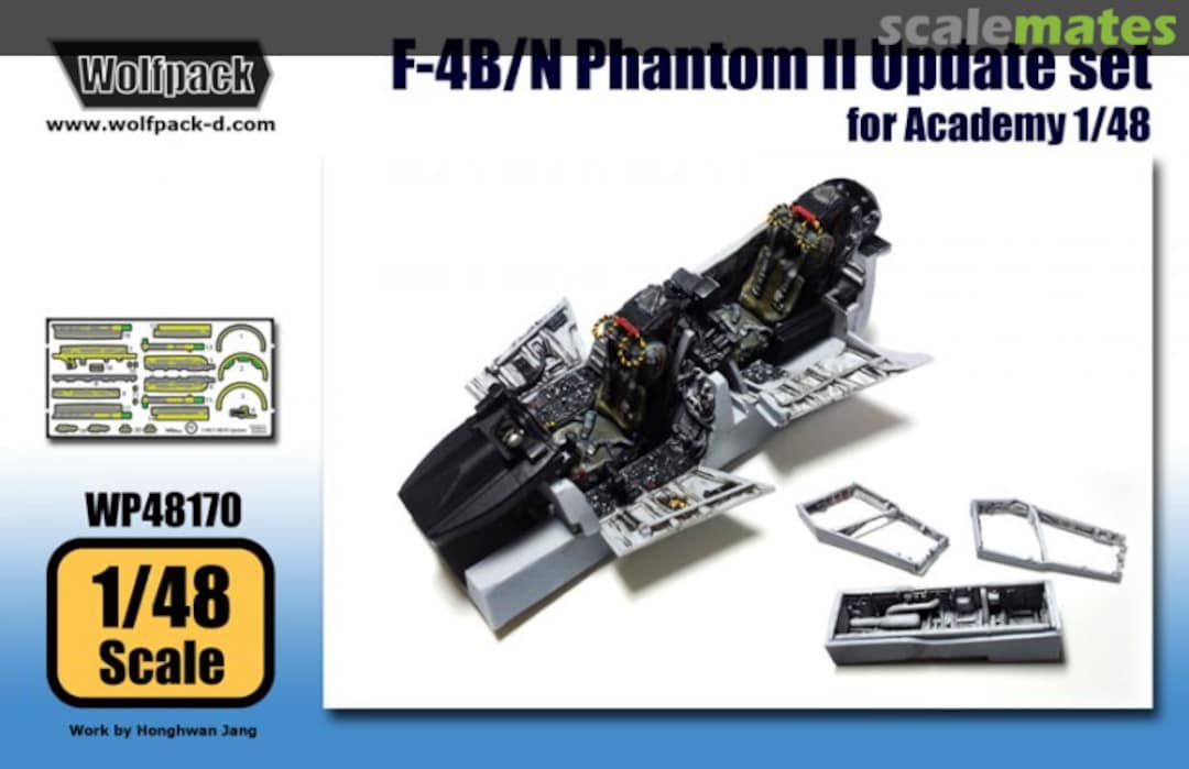 Boxart F-4B/N Phantom II Update Set WP48170 Wolfpack Boxart F-4B/N Phantom II Update Set WP48170 Wolfpack