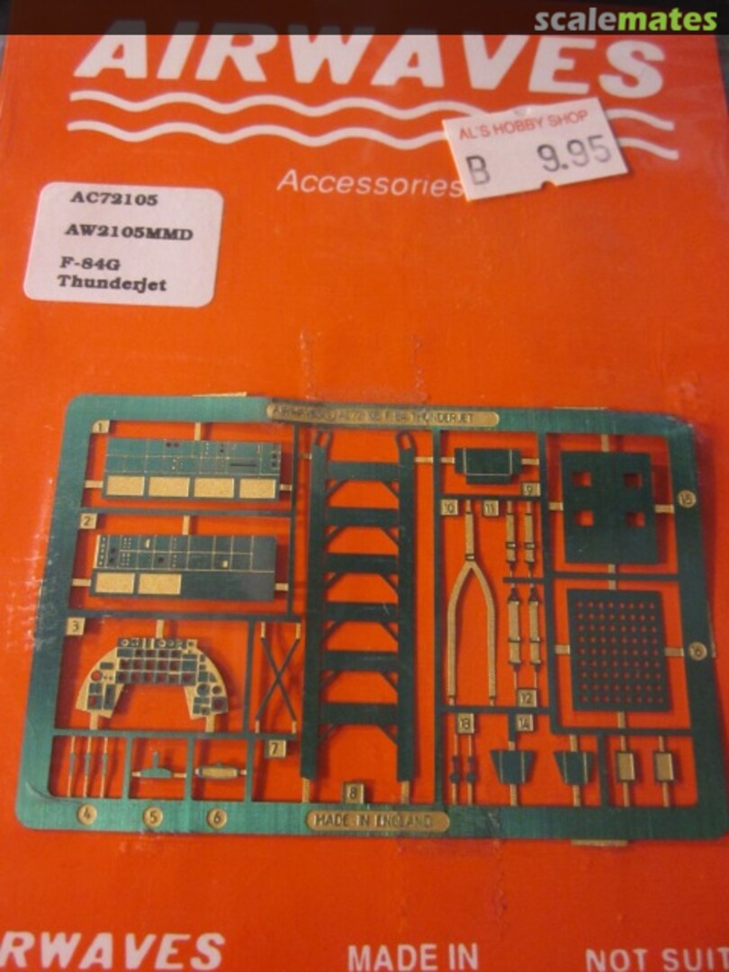 Boxart F-84G Thunderjet AC72105 Airwaves Boxart F-84G Thunderjet AC72105 Airwaves