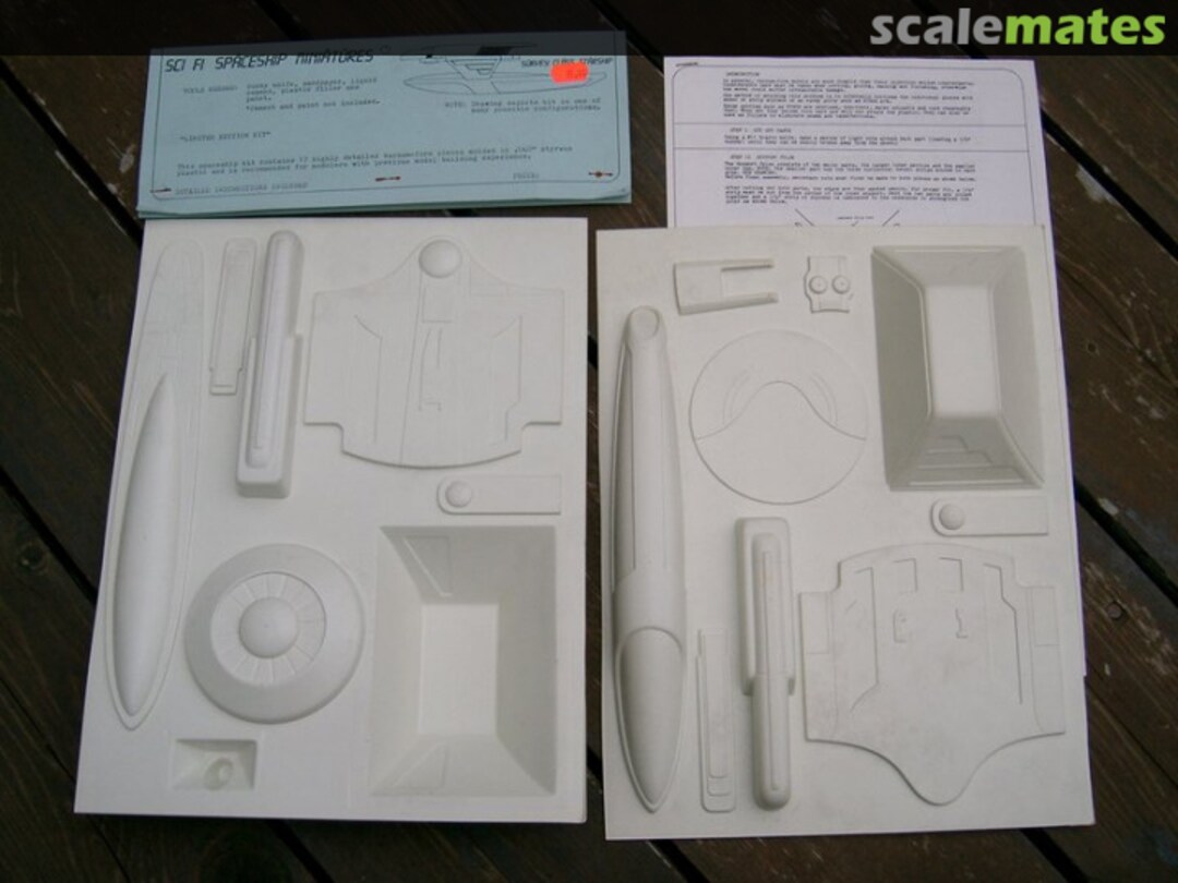 Boxart Survey Class Starship 005 Sci-Fi Spaceship Miniatures Boxart Survey Class Starship 005 Sci-Fi Spaceship Miniatures