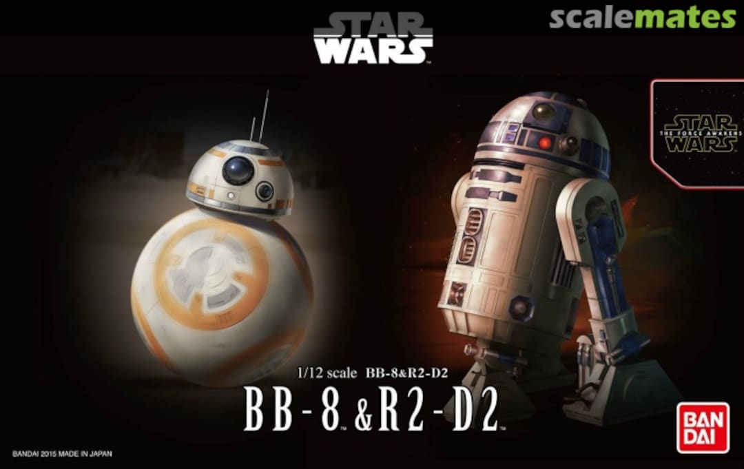 Boxart BB-8 & R2-D2 0203220 Bandai