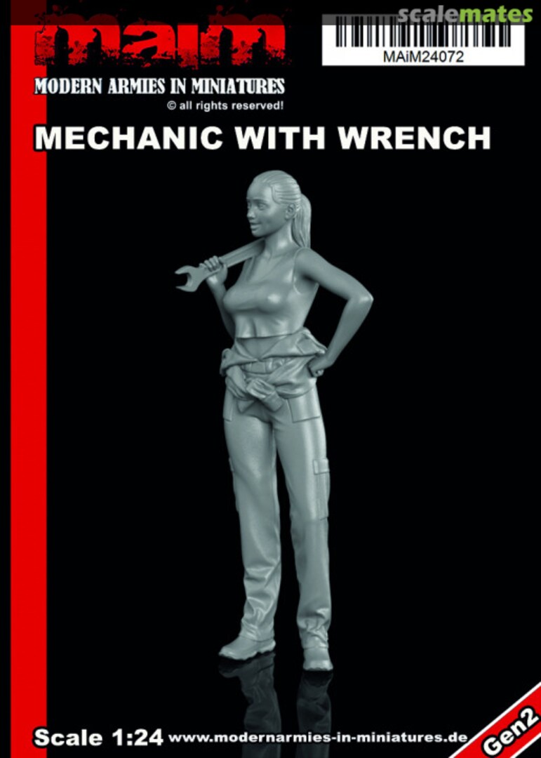 Boxart Mechanic with Wrench MAIM24072 MAiM Boxart Mechanic with Wrench MAIM24072 MAiM
