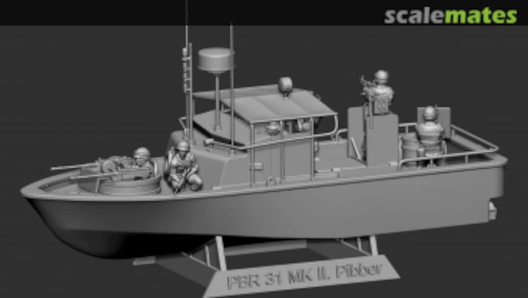 Boxart PBR Pibber Mark II. mit Crew STL CW - 2028 Germania Figuren