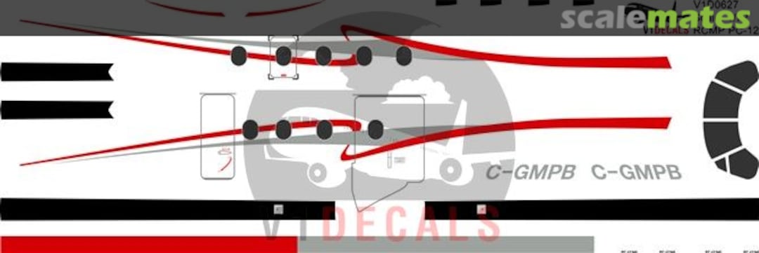 Boxart Royal Canadian Mounted Police RCMP Pilatus PC-12 V1D0627-72 V1 Decals Boxart Royal Canadian Mounted Police RCMP Pilatus PC-12 V1D0627-72 V1 Decals