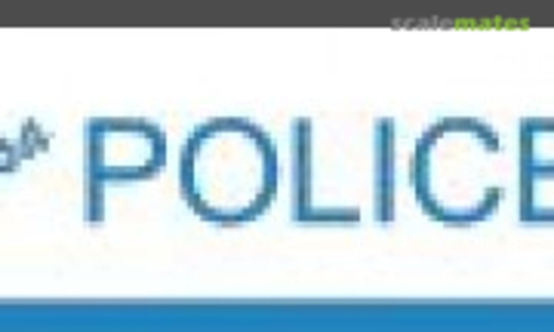 1:35 MD 500E - Mesa Police - N503MP (Heli Scale Quality Decal 406) Decal 406