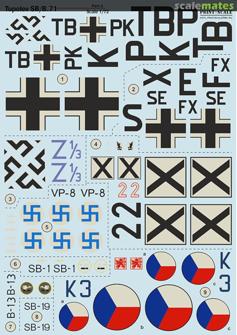 Boxart Tupolev SB/B.71 72-295 Print Scale Boxart Tupolev SB/B.71 72-295 Print Scale