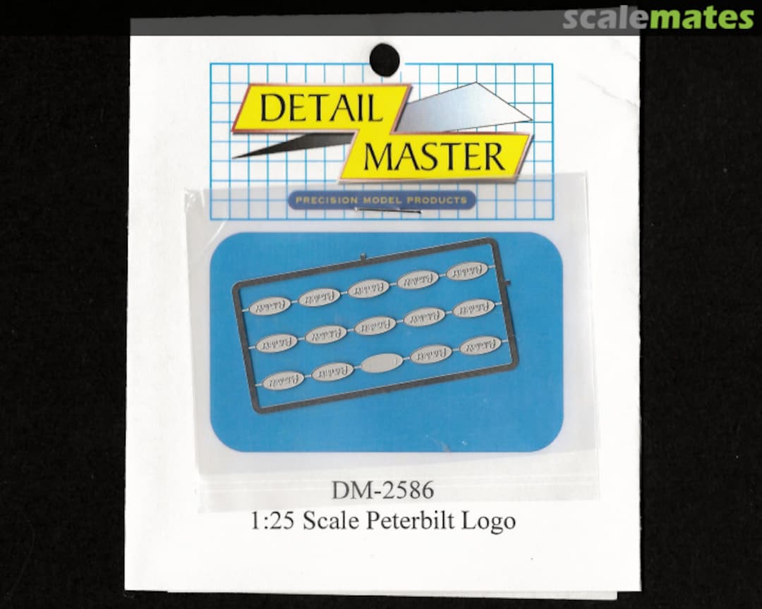 Boxart Peterbilt Logo DM-2586 Detail Master Boxart Peterbilt Logo DM-2586 Detail Master
