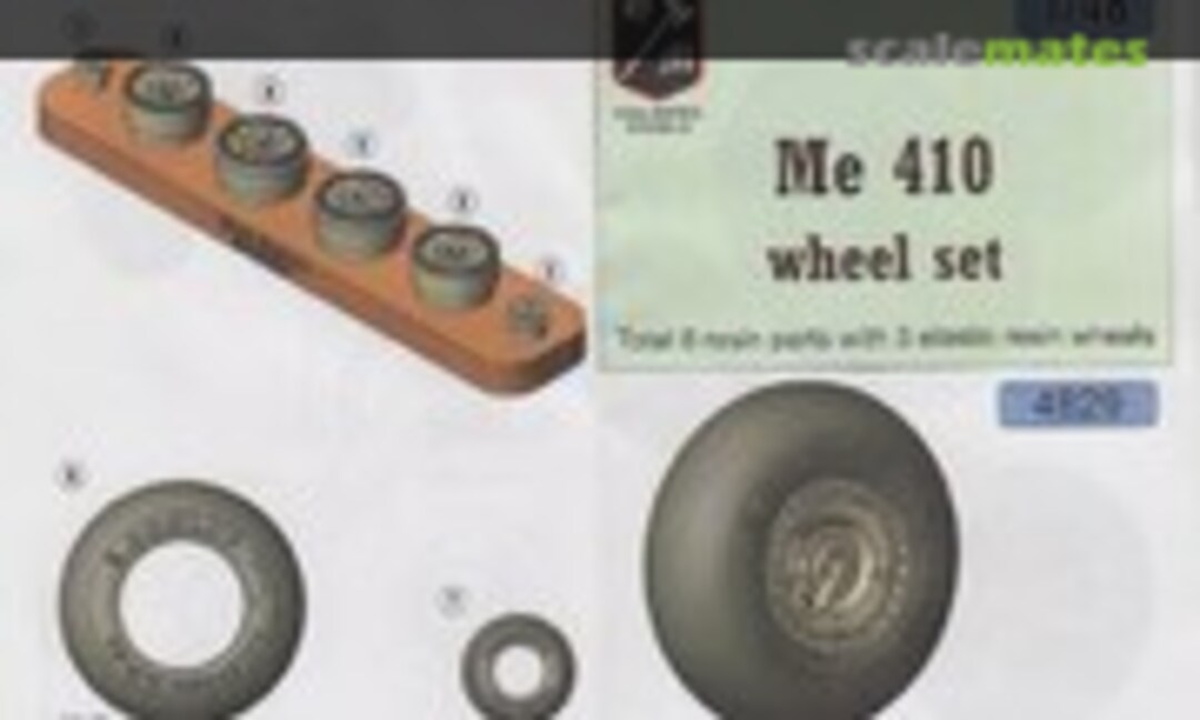 1:48 Me 410 Wheel Set (Halberd Models 4829) 4829