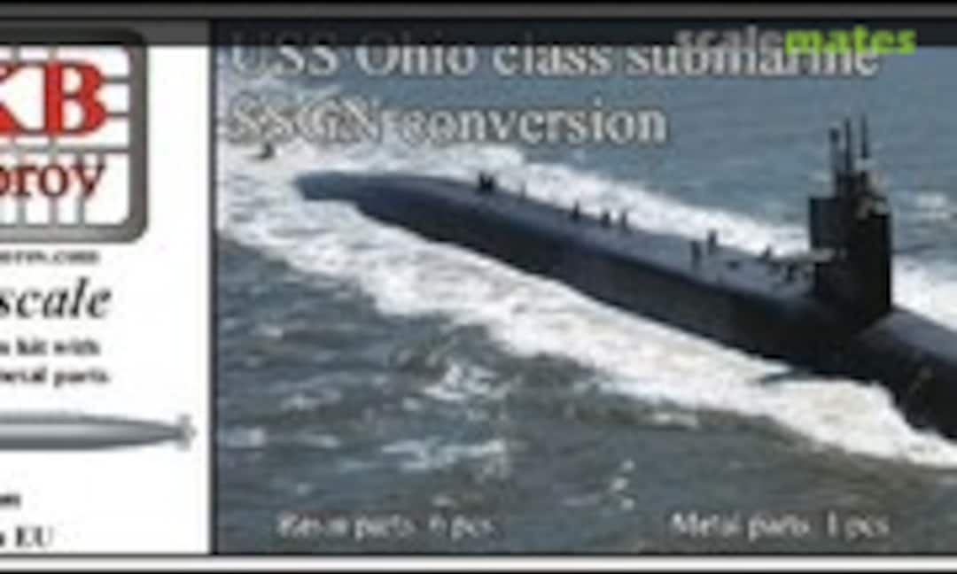 1:700 USS Ohio class submarine (OKB Grigorov 700040)