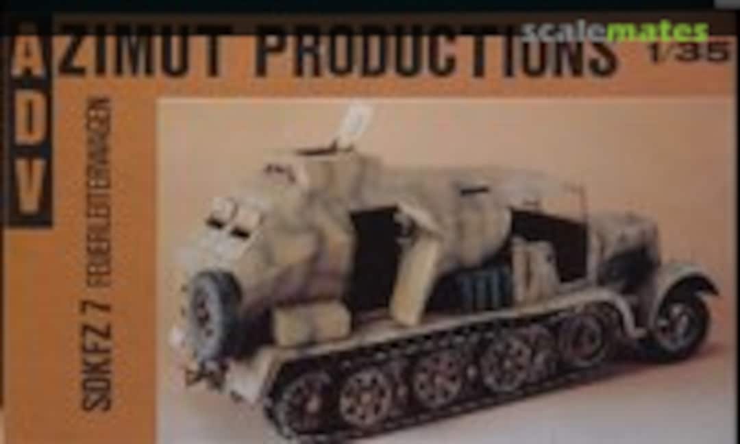 1:35 Sd.Kfz. 7 Feuerleiterwagen (V-2 Launch vehicle) (ADV Azimut 35153) 35153