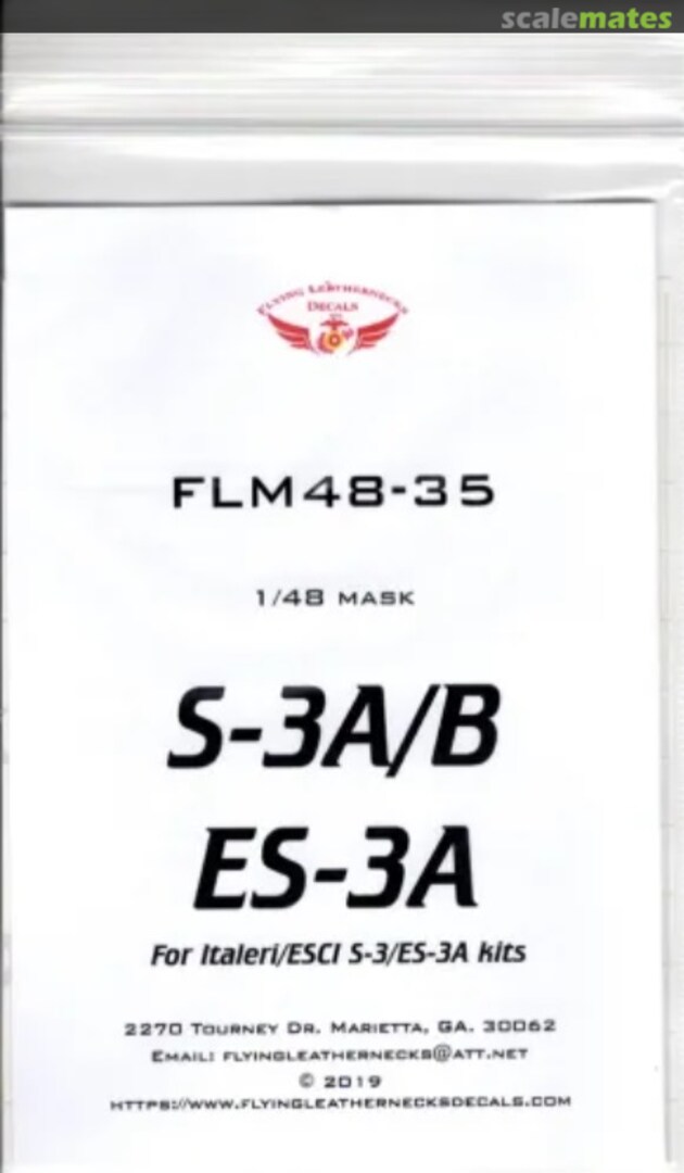 Boxart S-3A/B & ES-3A Viking FLM48-35 Flying Leathernecks Boxart S-3A/B & ES-3A Viking FLM48-35 Flying Leathernecks
