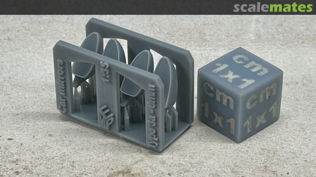 Boxart Car side mirrors 8mm wide - type 3a 24180108 EMP3d