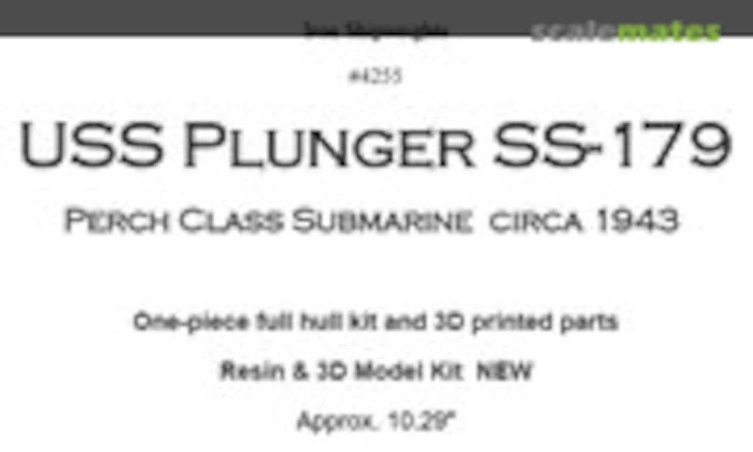 1:350 USS Plunger SS-179 (Iron Shipwrights 4-255) 4-255