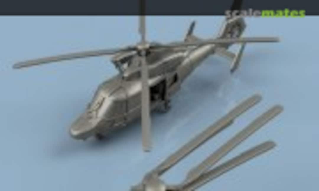 1:400 AS-565 Panther Full Version Open-Door, Unfolded Blades - 3D Printed (4 Helicopters) (L'Arsenal 3D400116DEP) 3D400116DEP