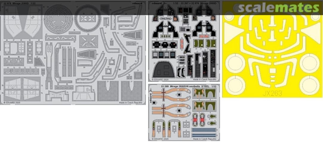 Boxart Mirage 2000D BIG33125 Eduard Boxart Mirage 2000D BIG33125 Eduard