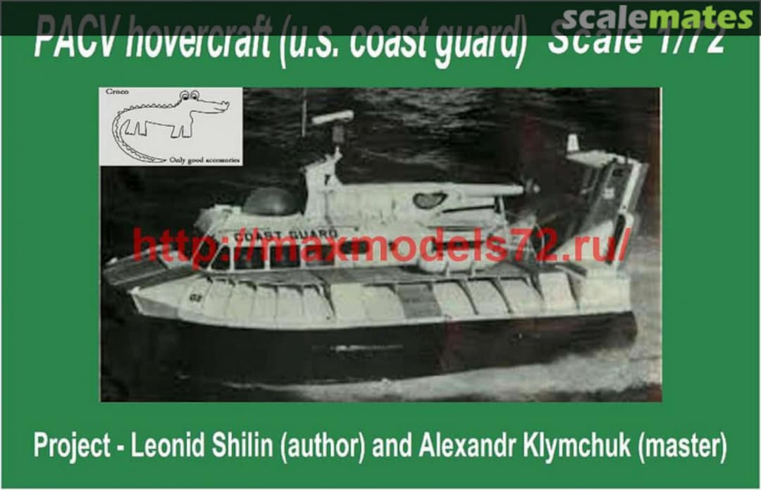 Boxart PACV hovercraft CMD7230 Croco Models Boxart PACV hovercraft CMD7230 Croco Models